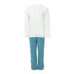 KK Men's L/S Pajama Set Blue Moon Snowballs