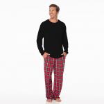 Men's L/S Pajama Set Christmas Plaid 2019