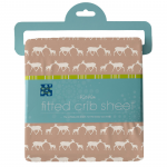 KK Fitted Crib Sheet Doe and Fawn