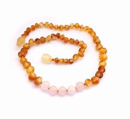 Momma Goose Baltic Amber Baby Necklace #1051