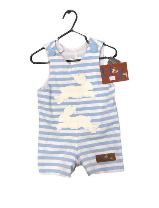 Millie Jay Boys Rabbit Appliquéd Romper