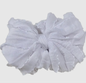 In Awe Ruffle Headband White