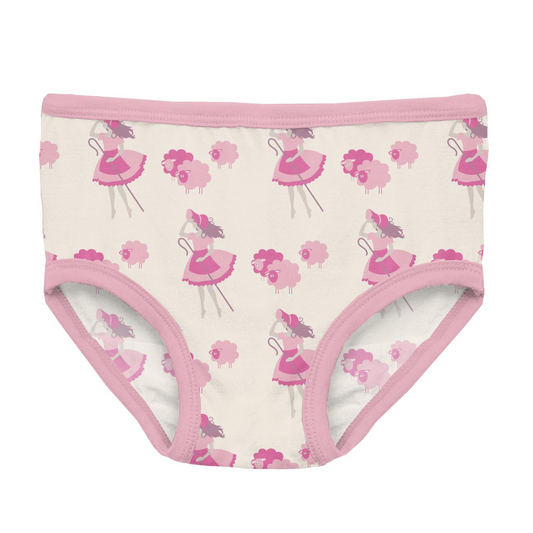 Kickee Pants Girl Panty Natural Little Bo Peep