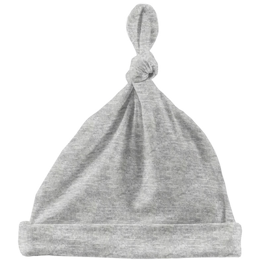 Kickee Pants Knot Hats Heathered Mist