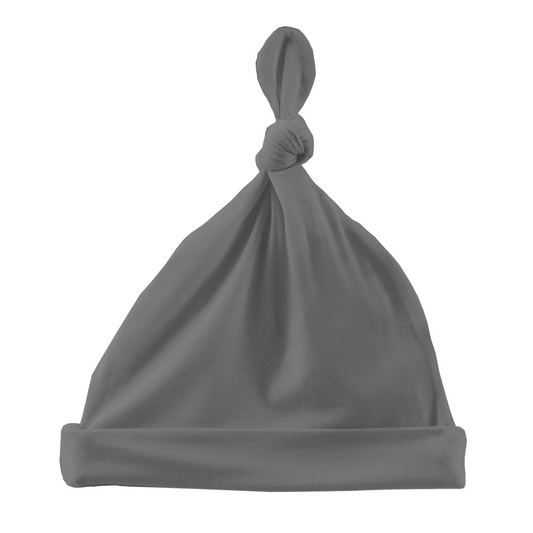 Kickee Pants Knot Hat Pewter