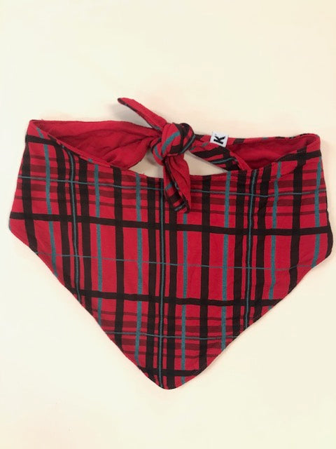 Kickee Pants Dog Bandana Christmas Plaid