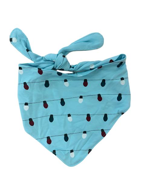 Kickee Pants Dog Bandana Iceberg Holiday Lights