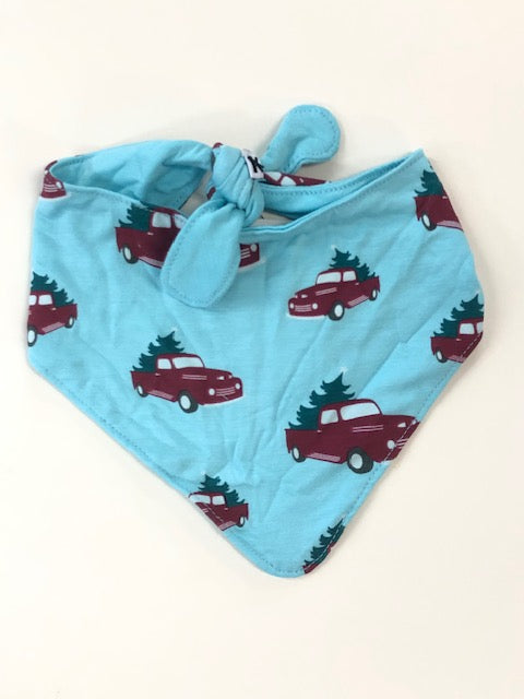 Kickee Pants Dog Bandana Iceberg Trucks & Trees