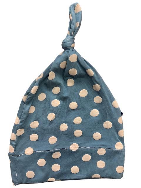 Kickee Pants Knot Hat Blue Moon Snowballs