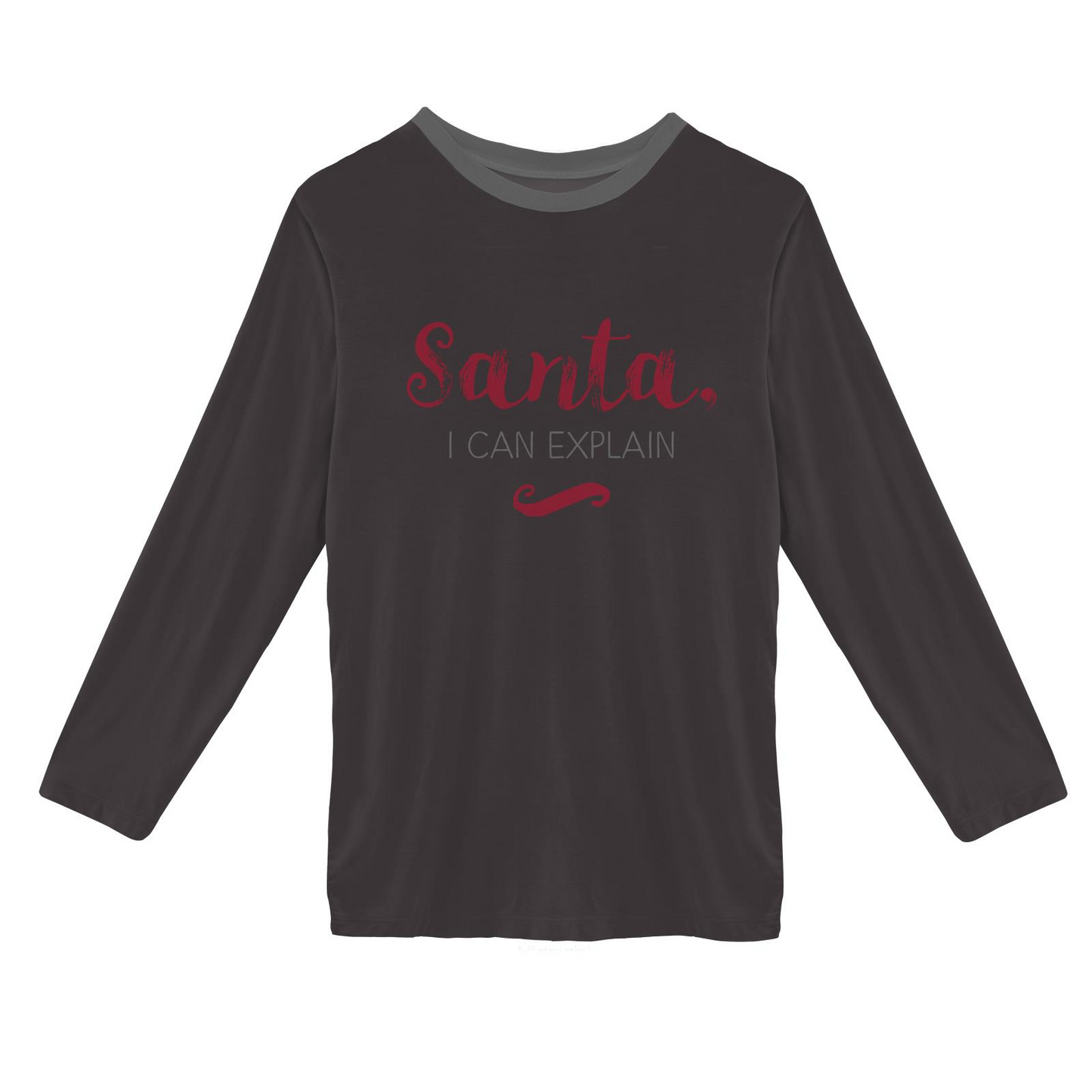 Kickee Pants L/S Shirt Midnight Santa, I Can Explain