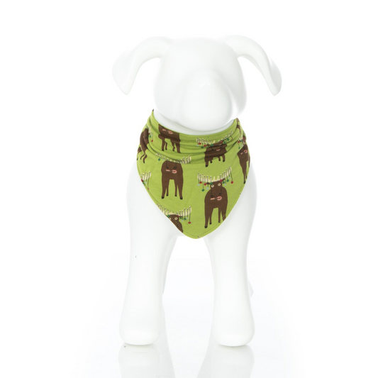 Kickee Pants Dog Bandana Meadow Bad Moose