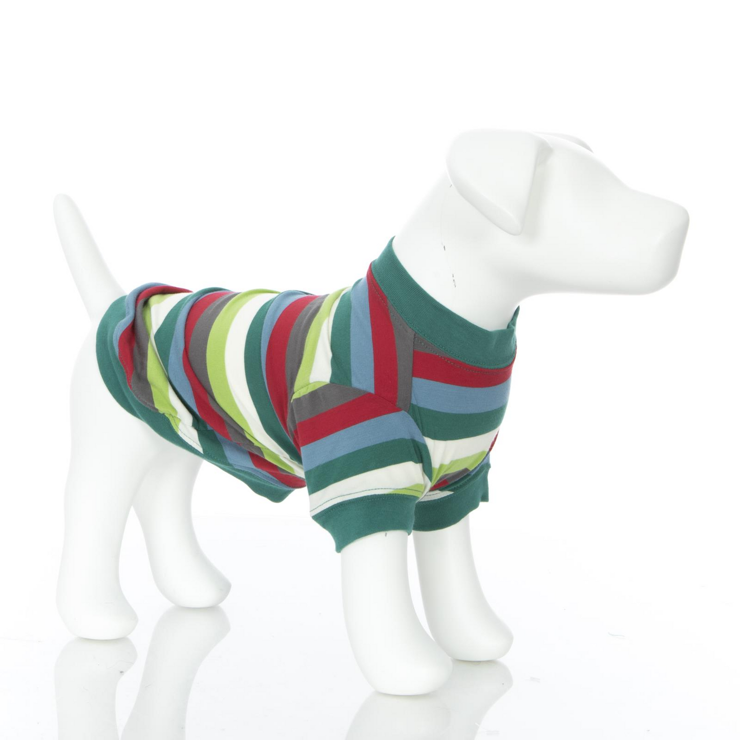 Kickee Pants Dog Tee 2020 Multi Stripe