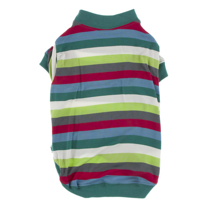 Kickee Pants Dog Tee 2020 Multi Stripe