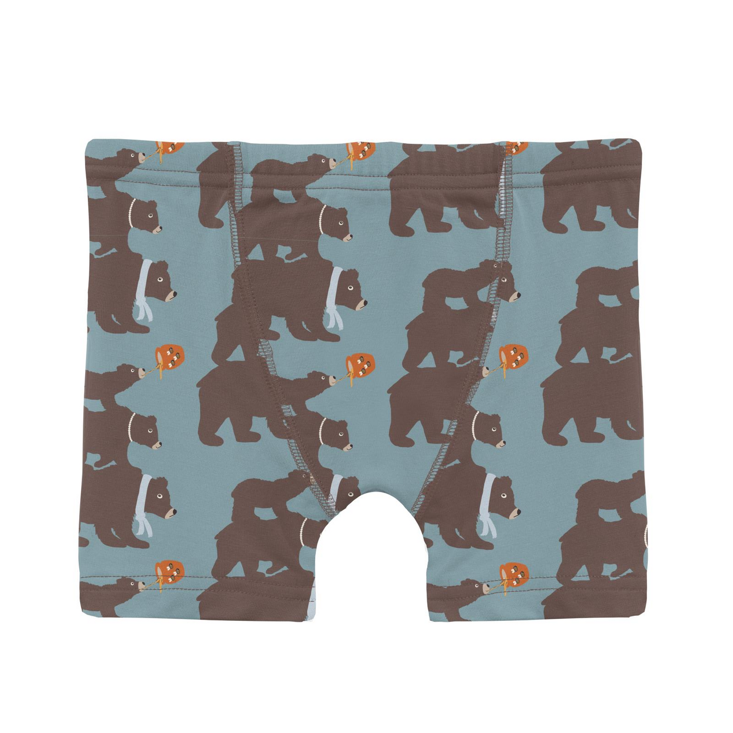 Kickee Pants Boy Boxer Brief Stormy Sea Three Naughty Bears