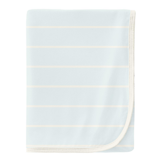 Kickee Pants Swaddle Blanket Fresh Air Road Trip Stripe