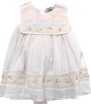 Cotton Kids Bunny Collar Dress ck3521