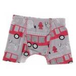 Kickee Pants Boy Boxer Brief Feather Firefighter