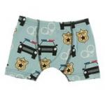 Kickee Pants Boy Boxer Brief Jade Law Enforcement