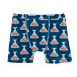 Kickee Pants Boy Boxer Brief Navy Goldfish Prize