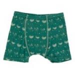 Kickee Pants Boy Boxer Brief Ivy Chickens