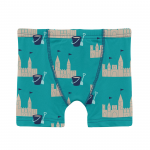 Kickee Pants Boy Boxer Brief Neptune Sandcastles