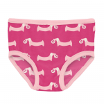 Kickee Pants Girl Underwear Print Calypso Pretzel Pup