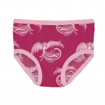 Kickee Pants Girl Underwear Print Dragon Fruit Phoenix