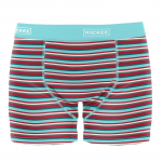 Kickee Pants Men Boxer Brief Christmas Stripe