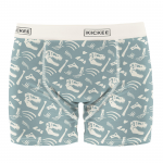 Kickee Pants Men Boxer Brief Jade Bones