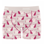 Kickee Pants Men Boxer Brief Latte Kitsune