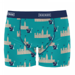 Kickee Pants Men Boxer Brief Neptune Sandcastles