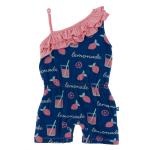 Kickee Pants Romper Pink Lemonade