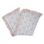 Kickee Pants Stroller Blanket Ruffle Fresh Air Ballet