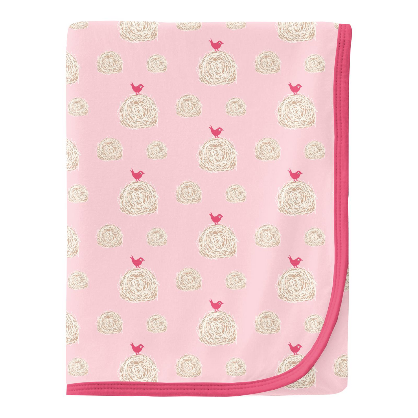 Kickee Pants Swaddle Blanket Lotus Hay Bales