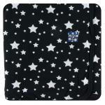 Kickee Pants Throw Blanket Double Layer Silver Stars