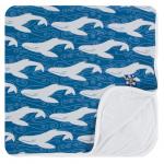 Kickee Pants Toddler Blanket Twilight Whale