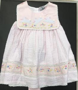 Cotton Kids Bunny Collar Dress ck3521