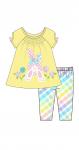 Bonnie Jean Easter 2 pc Yellow top w/ Bunnie Tail R5 -11023 Yel