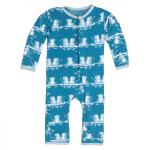 Infant Coveral w/snaps Oasis Monkey