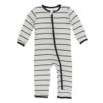 Infant Coveral w/zip Tuscan Afternoon Stripe