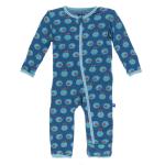 Infant Coveral w/zip Twilight Fishbowl