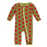 Infant Coveral w/zipper Grasshopper Watermelon