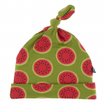 Infant Knot Hat NB-3 months Grasshopper Watermelon