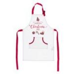 KK Child's Print Apron Natural I'm Here for the Cookies