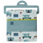 KK Fitted Crib Sheet Fresh Air Camping
