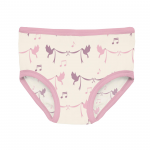 KK Girl's Underwear Natural Bird Banner