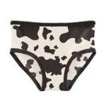 KK Girls Underwear Cow Print