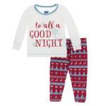 KK L/S Pajama Set Nordic Print