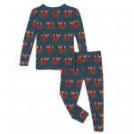 KK L/S Pajama Set Peacock Fox