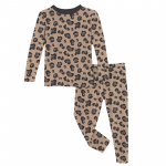 KK L/S Pajama Set Suede Cheetah